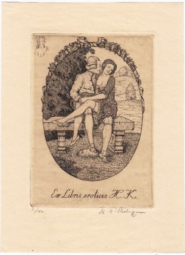 Exlibris livre art - exlibris,