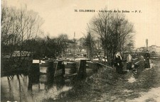 Carte COLOMBES Les bords de la