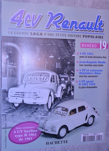 Fascicule 4cv renault - fascicule, n