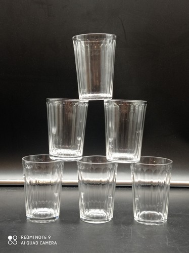 Verres gobelets cristal - 6,