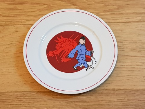 Assiette porcelaine tintin - porcelaine, le