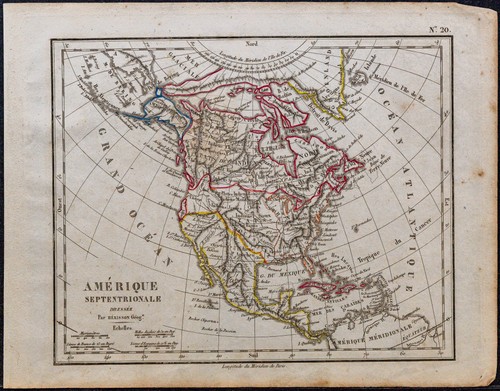 1828 amérique nord - -, du