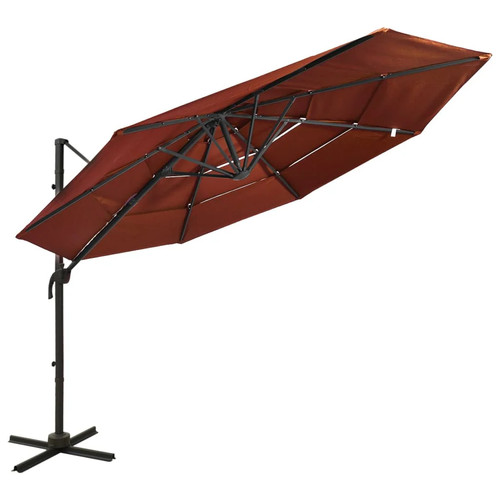 Parasol niveaux avec mât - parasol, 4