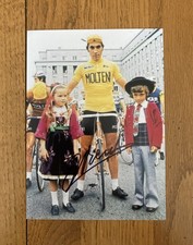 Eddy Merckx Cycliste Pro French Autograph 12x17 cm