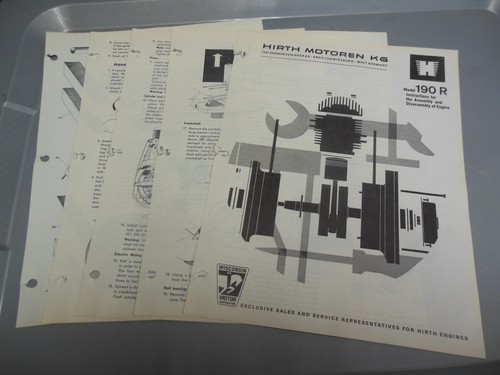 Hirth motors engine factory - hirth, kg