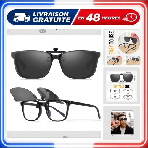 Clip solaire lunettes - , vue