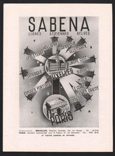 Publicite 1949 avion aviation