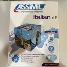 Assimil Italian With Ease Superpack Book, mp3, 4 Audio CDs for English Speakers