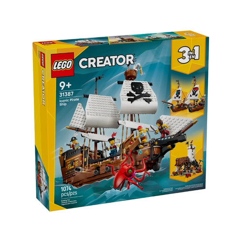 Lego 31387 bateau pirate - lego,