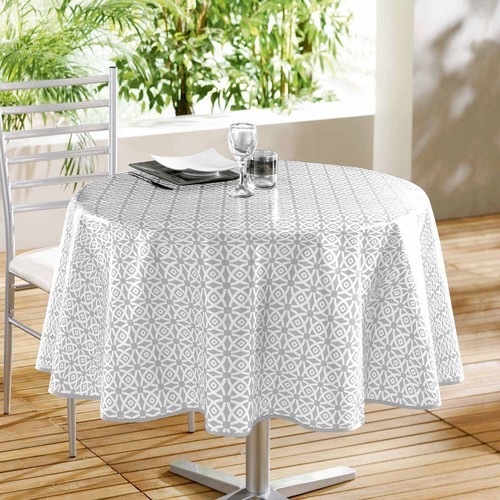 Nappe ronde toile cirée - toile,