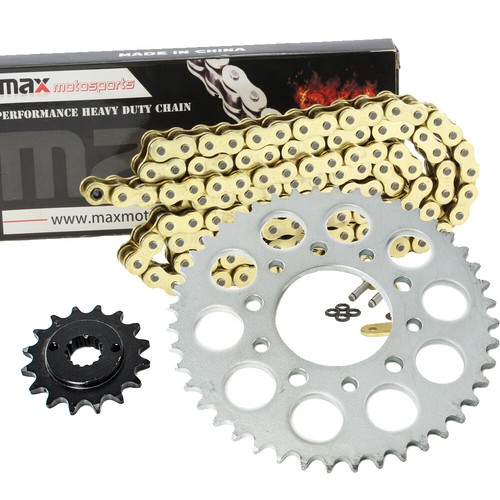 Gold ring chain sprocket - gold, kit