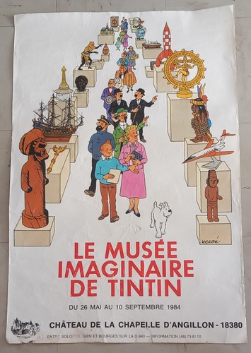 Affiche originale musée - affiche,