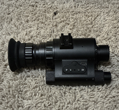 Black night vision monocular - night,
