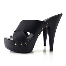 Mule Hauts Noir - Made IN