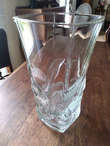 Ancien vase carré vintage - carré, art