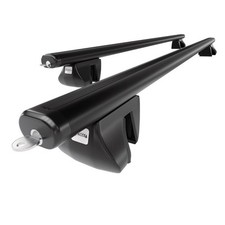 Barres de toit en aluminium pour VW Volkswagen Caddy Maxi mk IV (16-21) A noir 2
