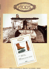 Advertising 1122 1991 Tod's Boots Shoes
