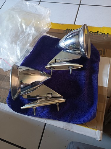 Paire rétroviseur chrome - paire,