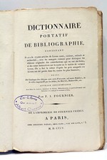 LIVRE ANCIEN FOURNIER