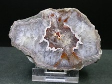 AGATE POLIE, SUPERBE - NOWY KOSCIOL, POLOGNE - 7,9 x 5,3 cm - 169 g