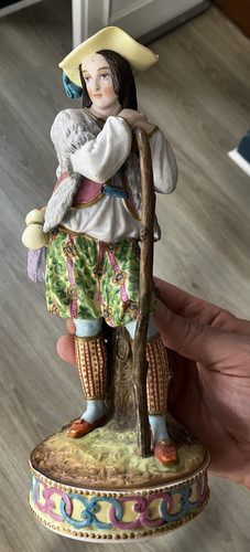 Ancienne sculpture porcelaine - ancienne,
