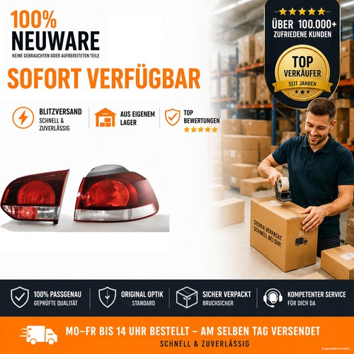 Set feux arrière pour vw - de,