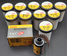 11 Rolls Kodak Professional T400CN Black & White 35mm Film - Unused, Expired