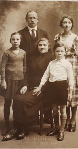Carte photo ancienne portrait - photo,
