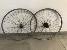 Paire De Roues 650 Menal Velo Ancien Peugeot 1950