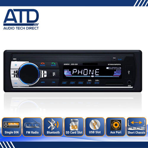Mechless simple din bluetooth - simple,