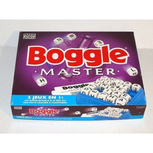 Jeu société boggle master - jeu,