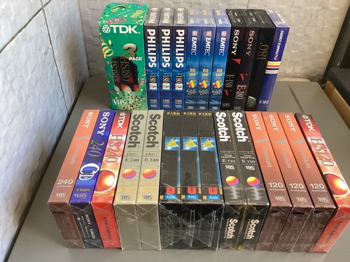 Cassettes vidéo vhs - cassettes,