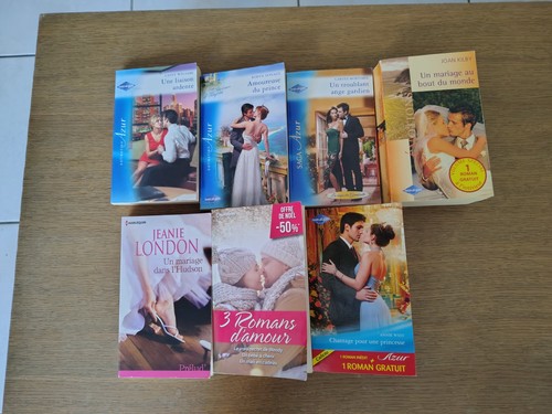Lot romans soit 7 livres - lot,
