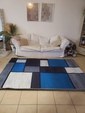 tapis salon 160 x 240 carreaux