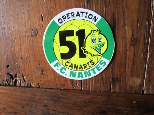 Nantes sticker autocollant - fc,