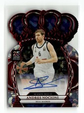 Andres Nocioni 2024-25 Panini Crown Royale Euroleague Auto Red Crystal /25[alex1