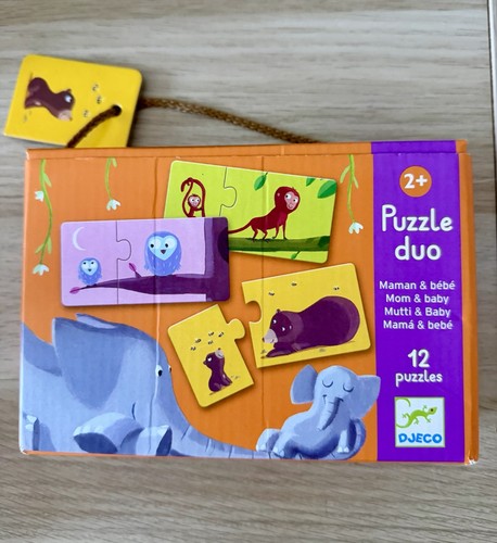 Djeco puzzle duo maman - djeco,