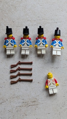 Figurines lego soldats garde - figurines,