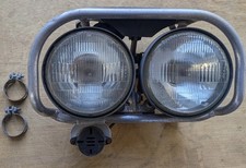 HONDA XLR250 GENUINE BAJA MD17E MD22 2-Lens Two Double Headlight Light Lamp JPN