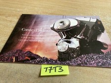 Motorcycle Harley Davidson Motorcycle Twin Cam 88 Prospectus Advertising Catalog Brochure