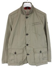 Veste Fortezza Pour Homme (EU) 52 Bouton À Poches Plaquées Légère Grise