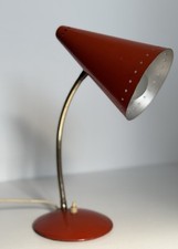 G.A. Scott Mid-Century Red Desk Lamp TL33 – 1960 Maclamp Co. Ltd. London