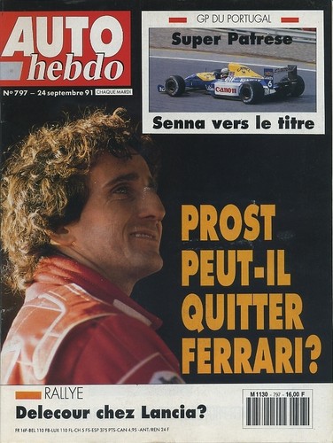 Auto hebdo 797 09 - n°797, 24/09/1991