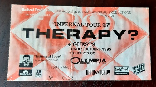 Ticket billet used - ticket, place