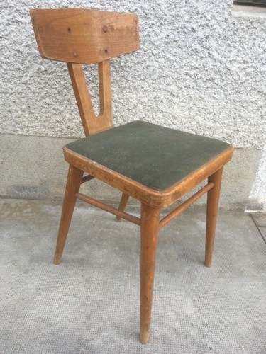 Ancienne chaise design 60 - ancienne,