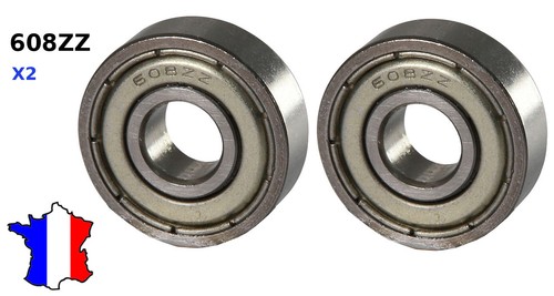 Roulements billes 608zz - 2,