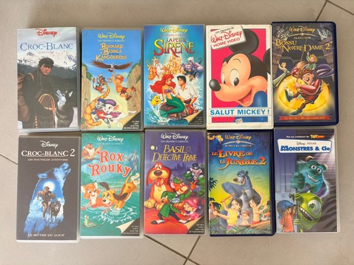 Cassette vhs walt disney - cassette,