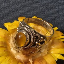 Bague argent massif taille 57