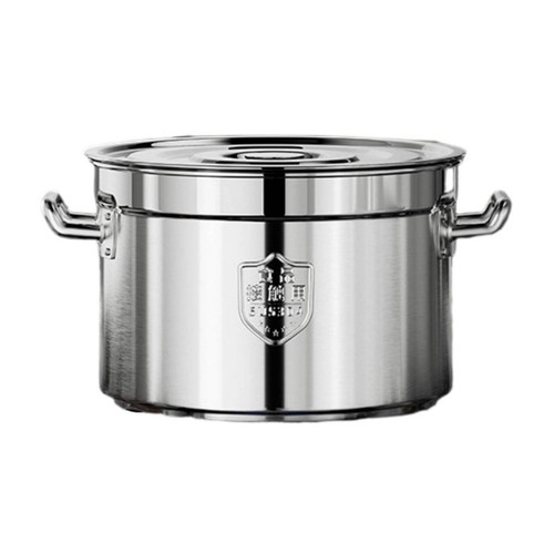 Marmite avec couvercle inox - couvercle,