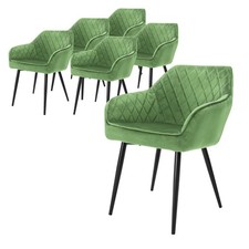 Lot de 6x chaises de salle à